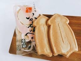 えびせんべい、たこせんべい、いかせんべい