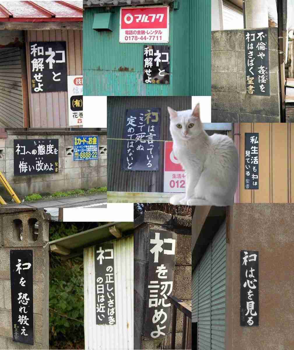 宗教勧誘が家に来ました。