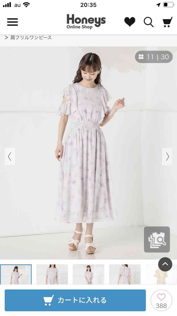 最近ハニーズで購入したもの