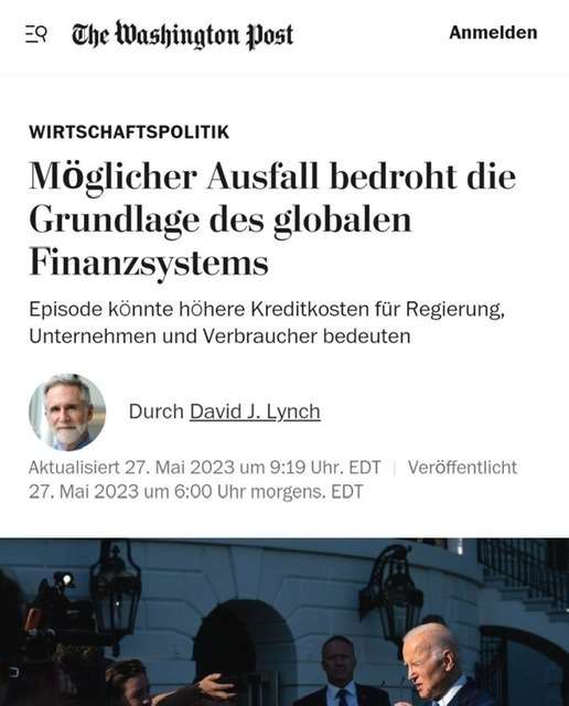 米債務上限引き上げで基本合意　バイデン氏、共和党双方が歩み寄る