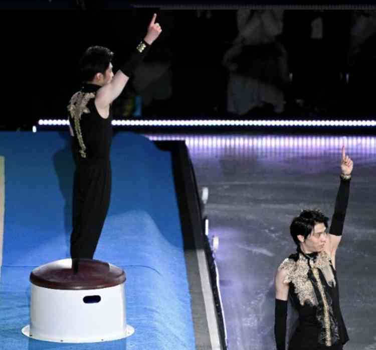 羽生結弦の1枚の写真が、アメリカの葛飾北斎展で飾られる。その理由がエモかった。