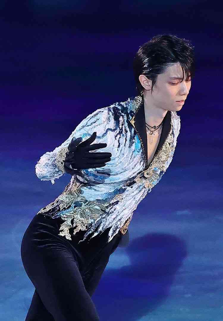 羽生結弦の1枚の写真が、アメリカの葛飾北斎展で飾られる。その理由がエモかった。