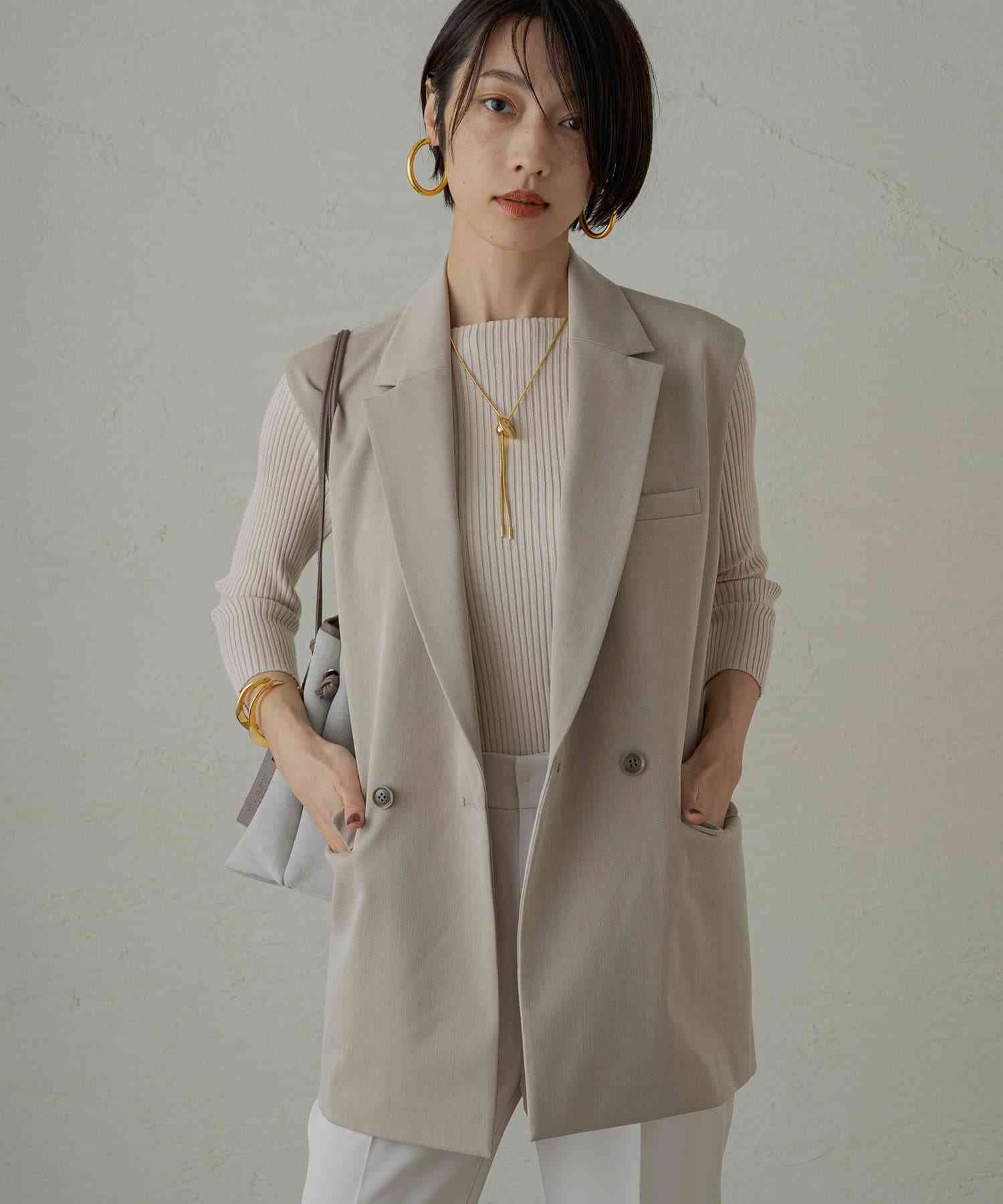 骨格ストレートのカジュアル服