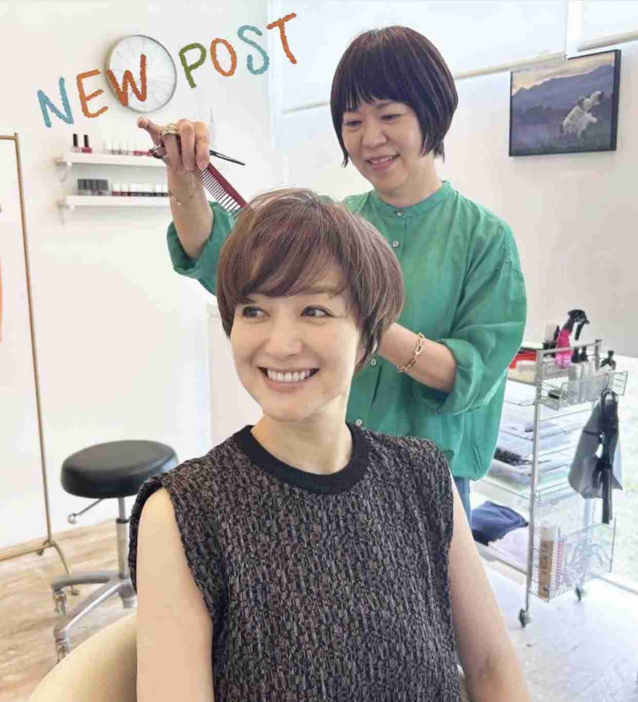 休養中の鈴木京香“人生初”ショートヘアに 2ヶ月ぶりの近影に反響