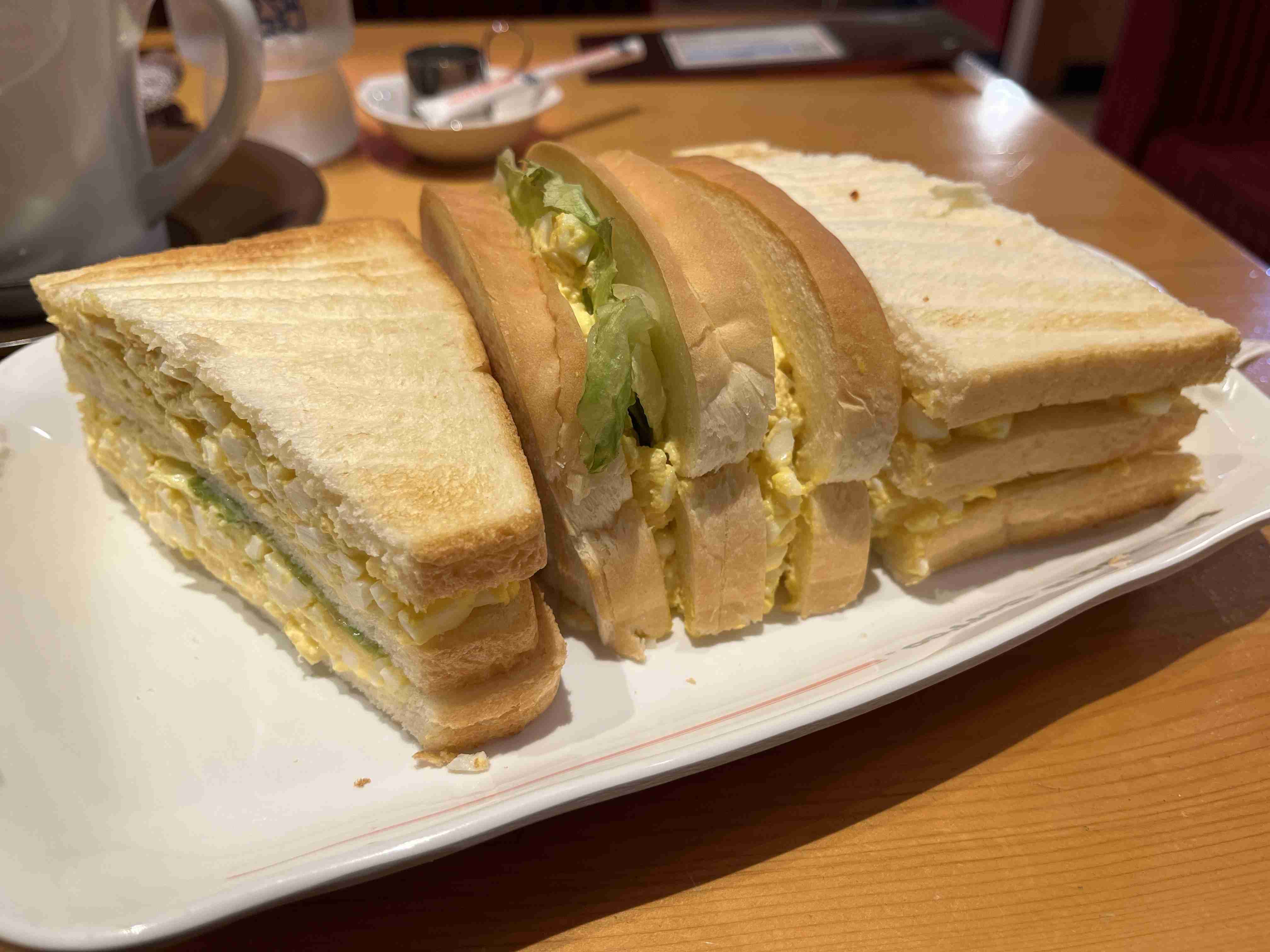 いろいろなたまごサンドが見たい