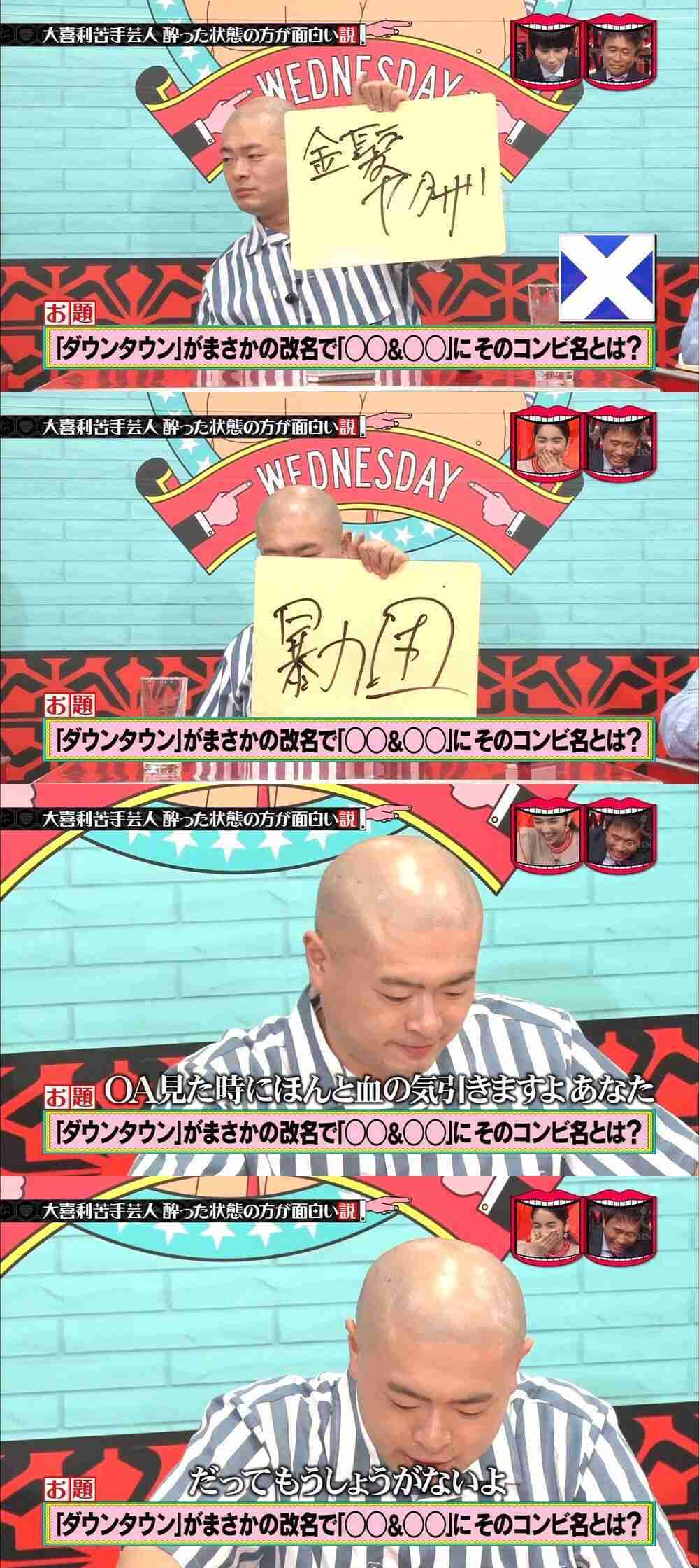 【テレビ】水曜日のダウンタウンで死ぬほど笑った説！