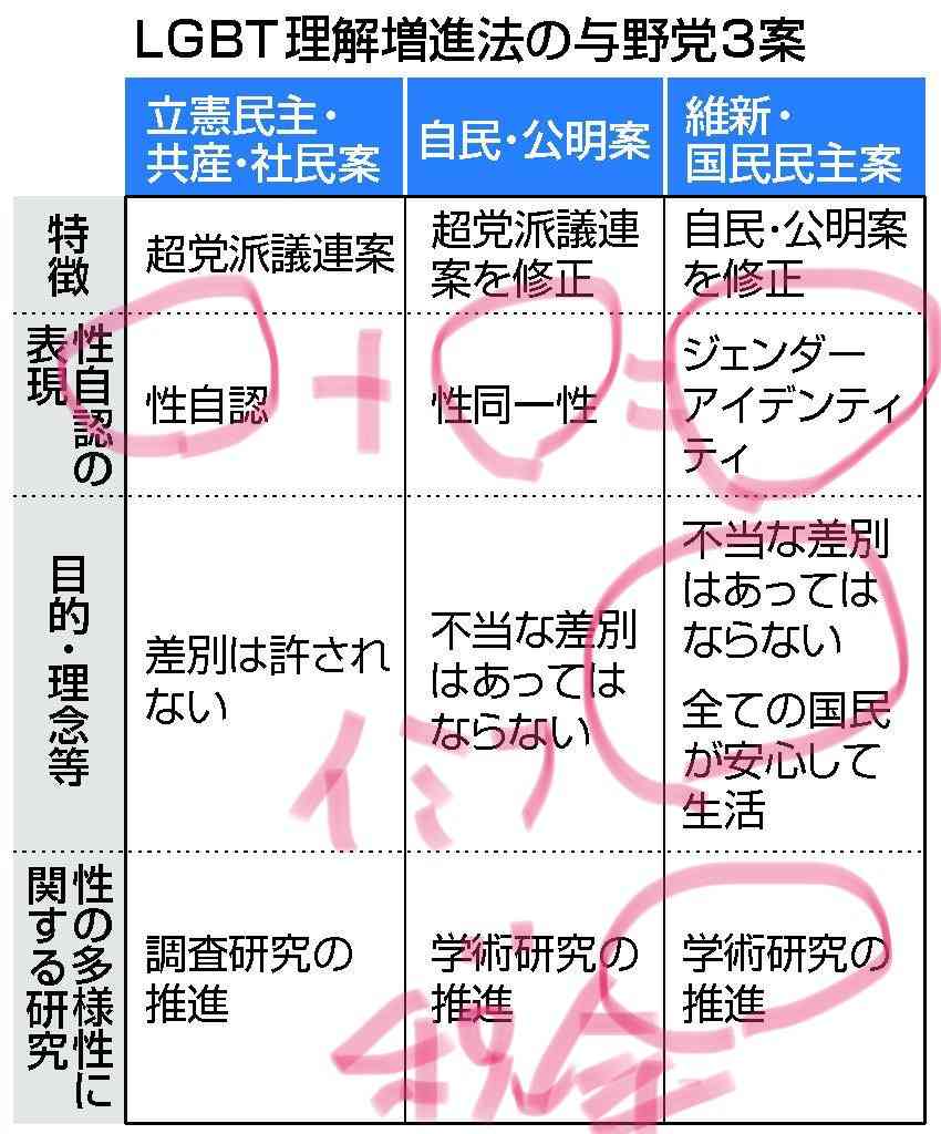 LGBT法案 与党案の修正案 衆院本会議で賛成多数で可決