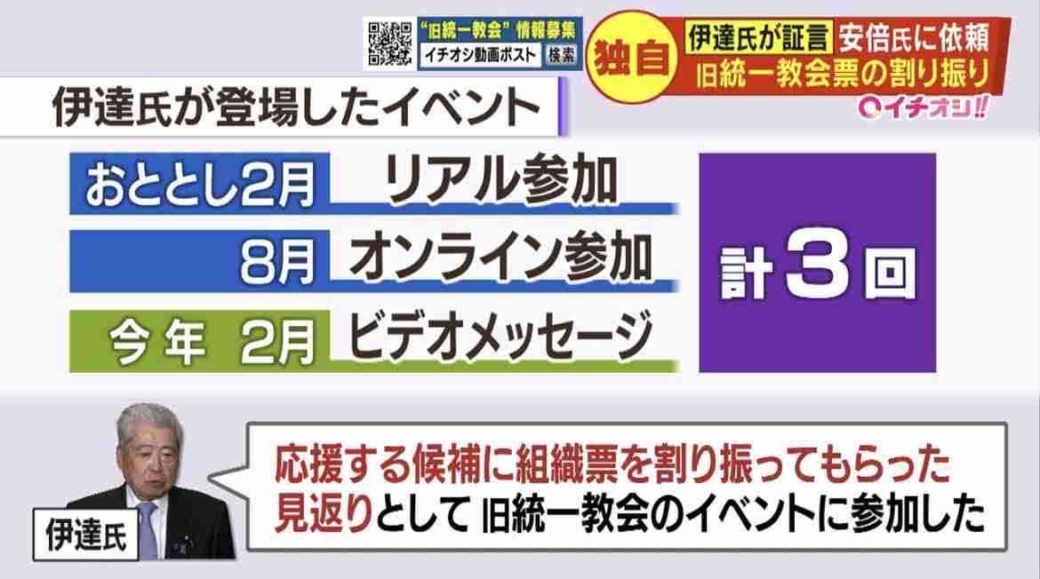 旧統一教会・教団総裁「日本は賠償を」　政治家批判、反発あらわ