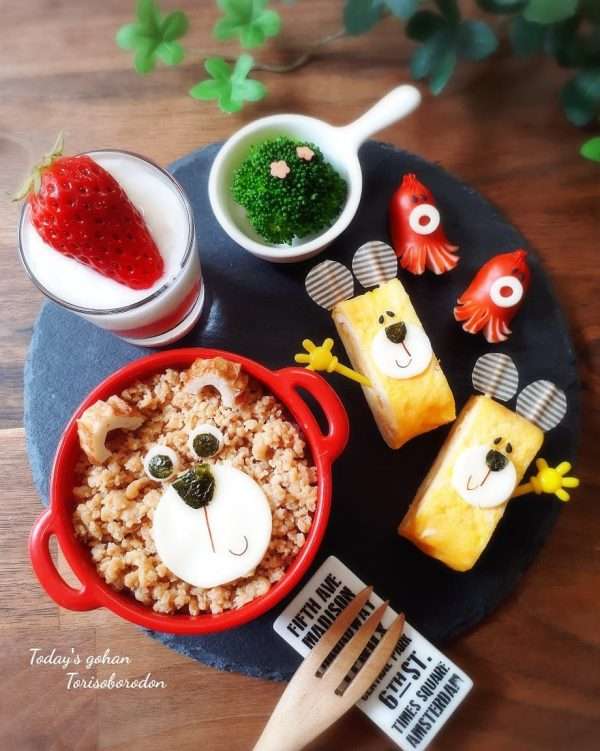 子供の朝ごはん