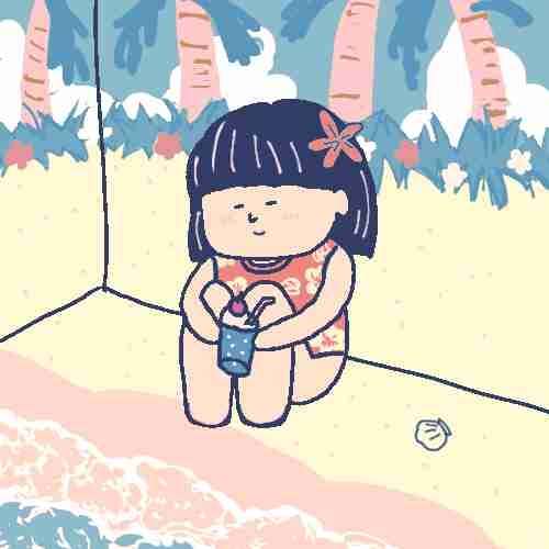 「理想の夏」と「現実の夏」の画像