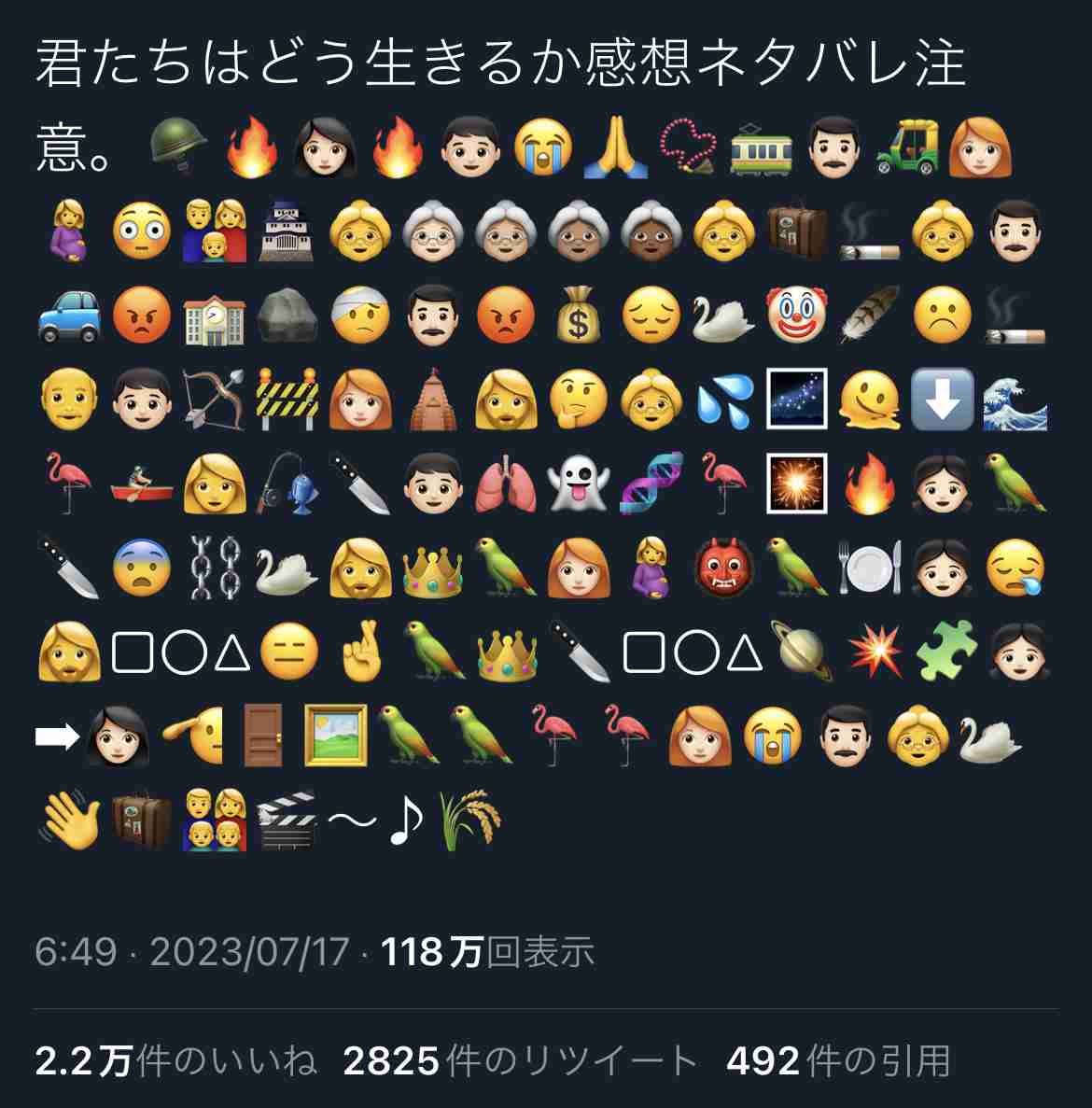 ジブリ新作映画『君たちはどう生きるか』公開4日間で興収21.4億円突破 『千と千尋の神隠し』超えの初動で好スタート