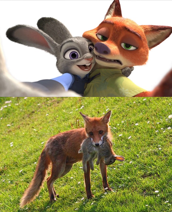 アニメや漫画に出てくる動物をもし実写化したら？を探そう