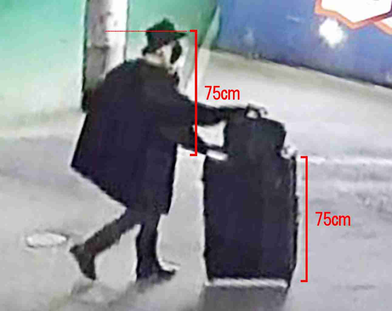 頭部ない男性殺人、防カメの人物が大型キャリーケース…ホテル滞在1日午後10時半～約3時間半、殺害後に首を切断とみて捜査