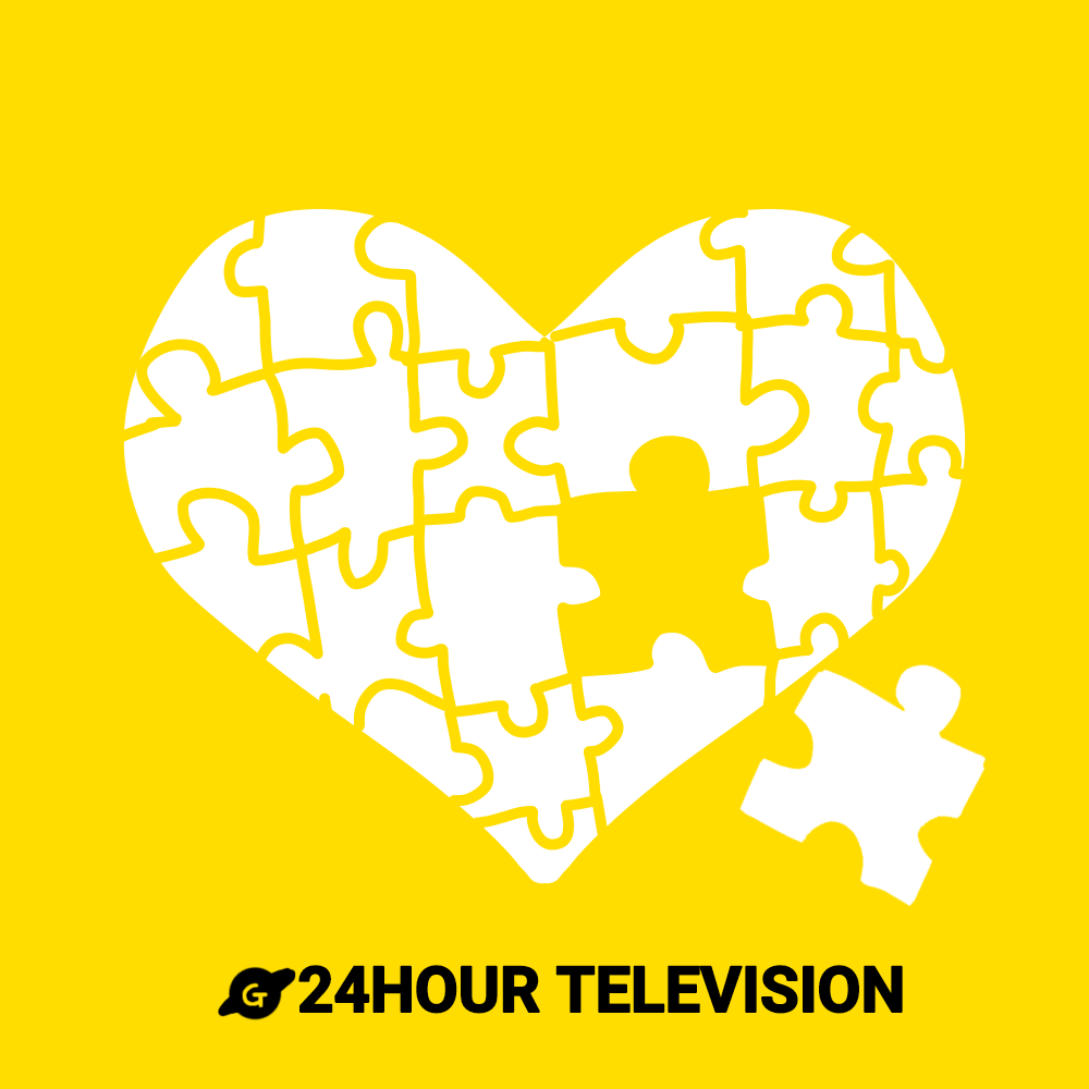 24時間テレビのチャリティーTっぽい画像【お絵描き】