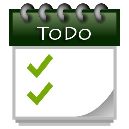 to do リスト　　ガル民の今日やる事(しておきたい事)