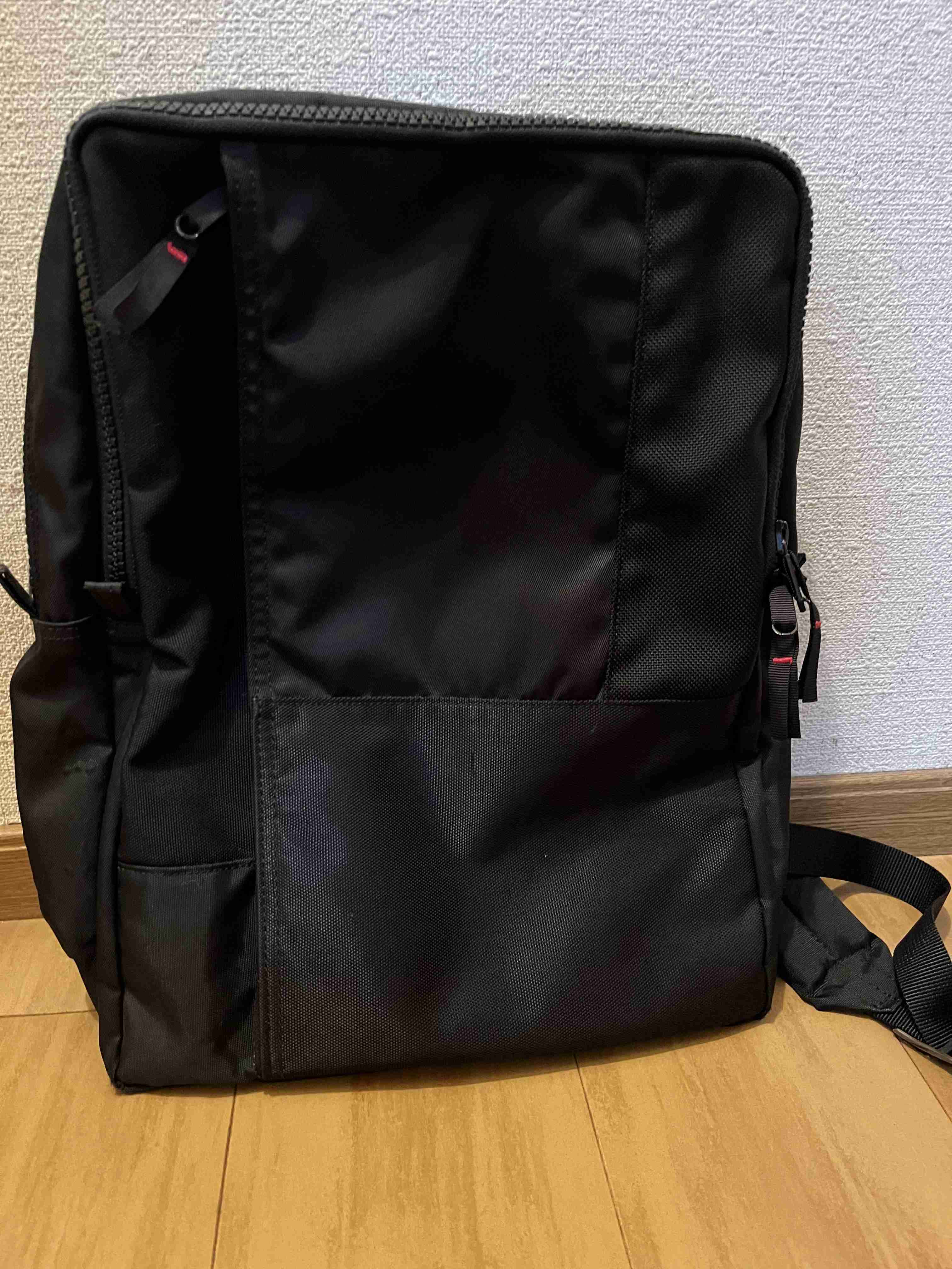 自転車通勤の人の鞄