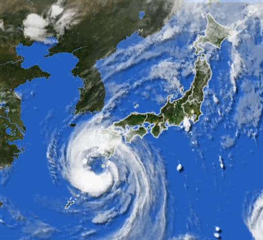 台風6号　九州本土の一部が暴風域に　スピード遅く荒天が長引くおそれ