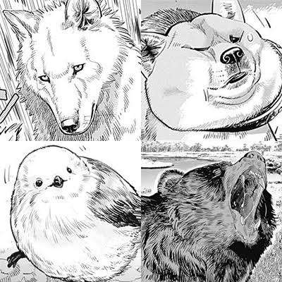 この漫画家さんが描く動物が好き