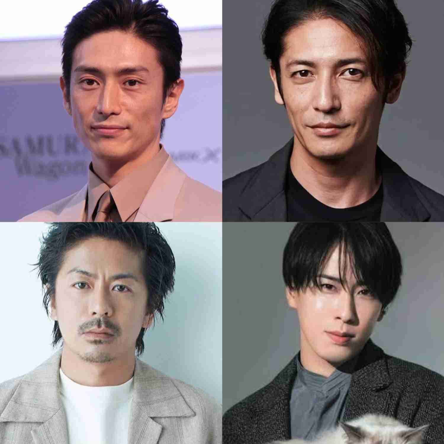 好きな顔4人集めてみた！【男性編part11】