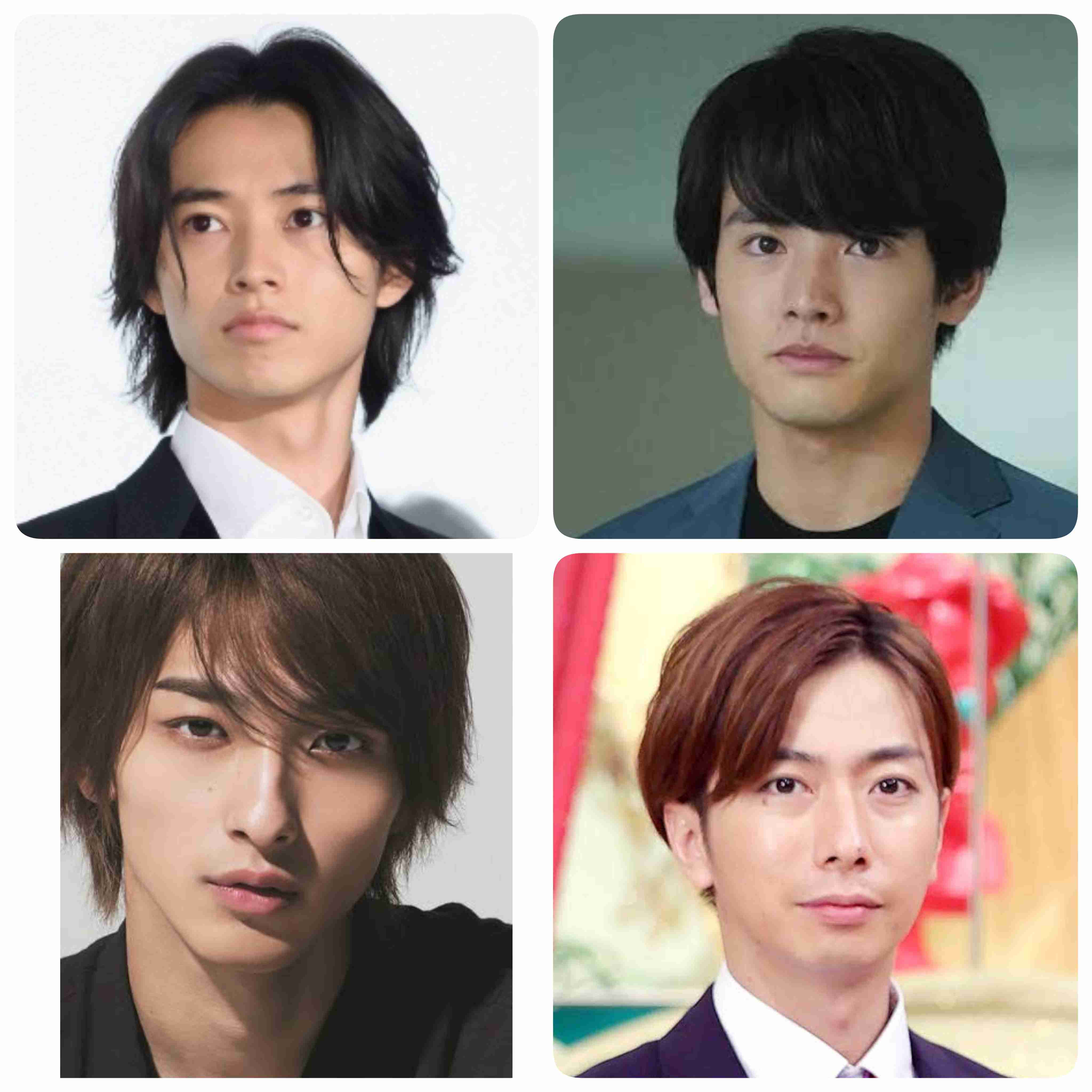 好きな顔4人集めてみた！【男性編part11】