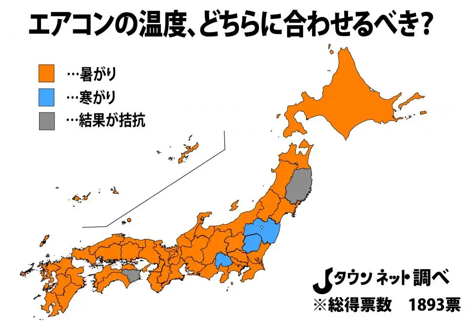 エアコン「25度」って寒すぎですか？ 職場が暑く設定温度を下げたいのですが、文句を言われます…