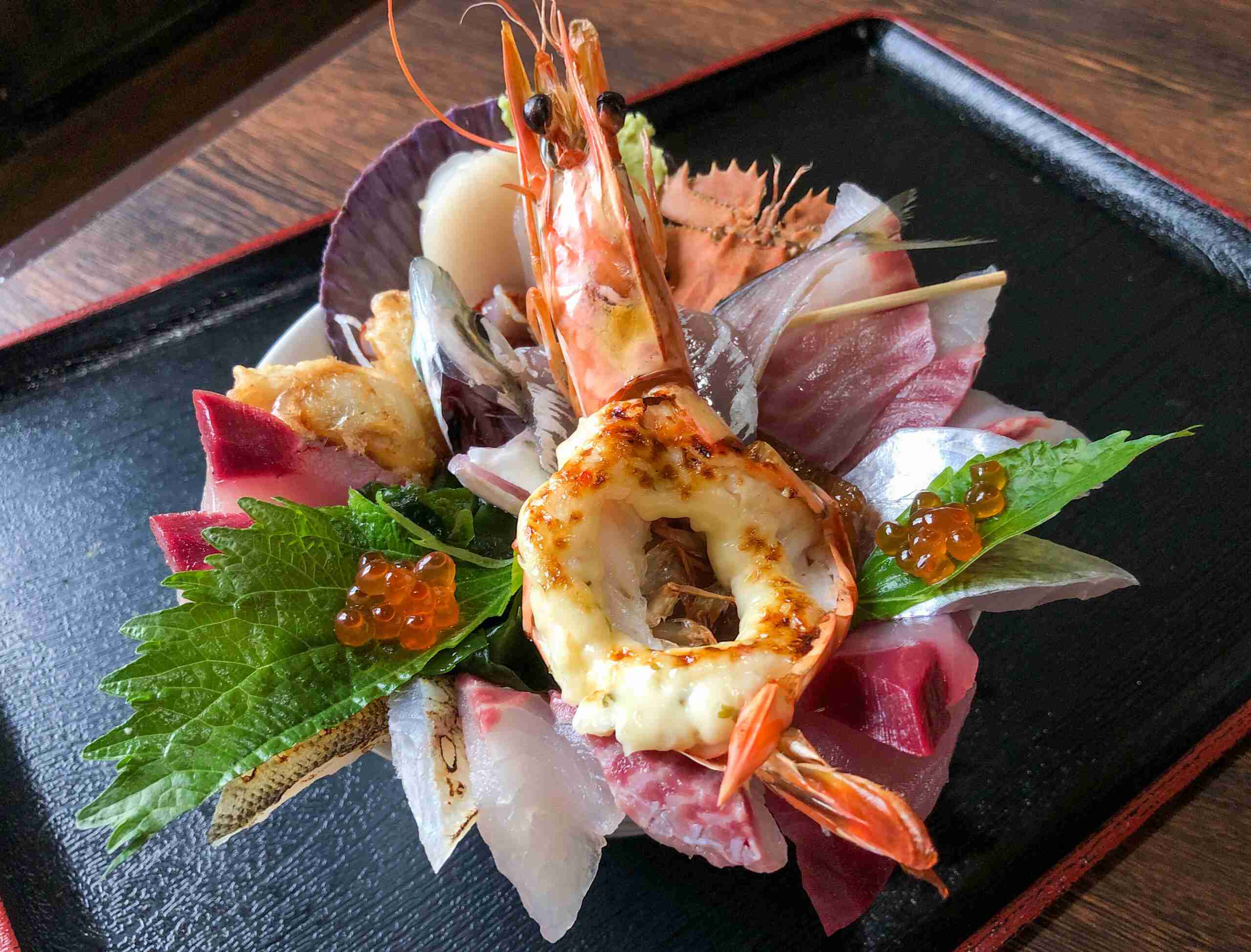 海鮮丼が美味しい