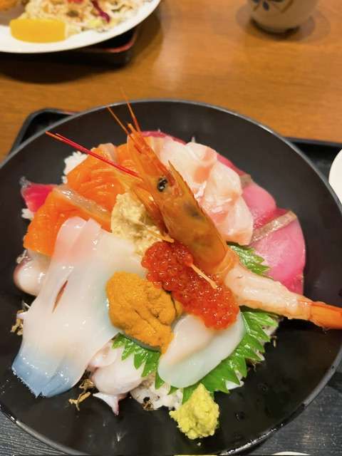 海鮮丼が美味しい