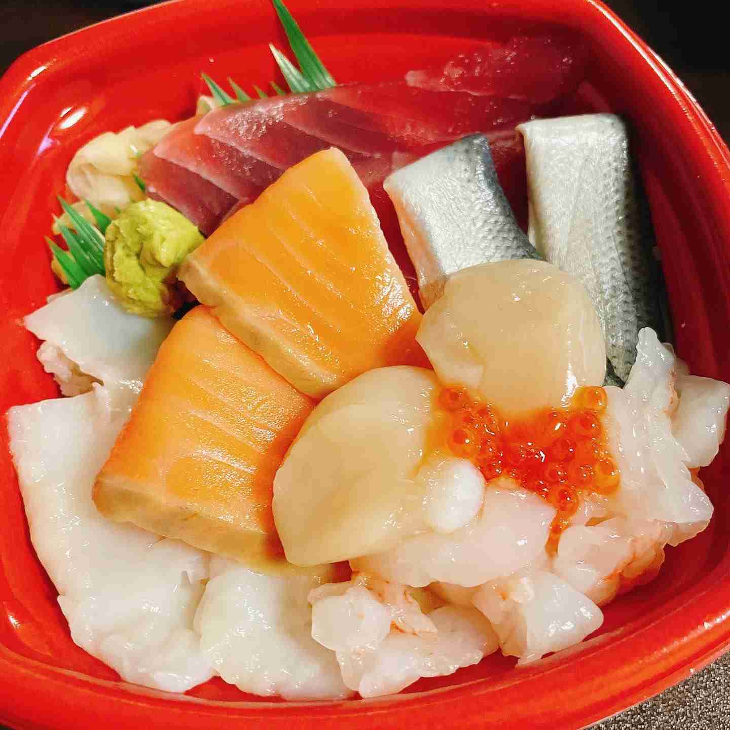 海鮮丼が美味しい
