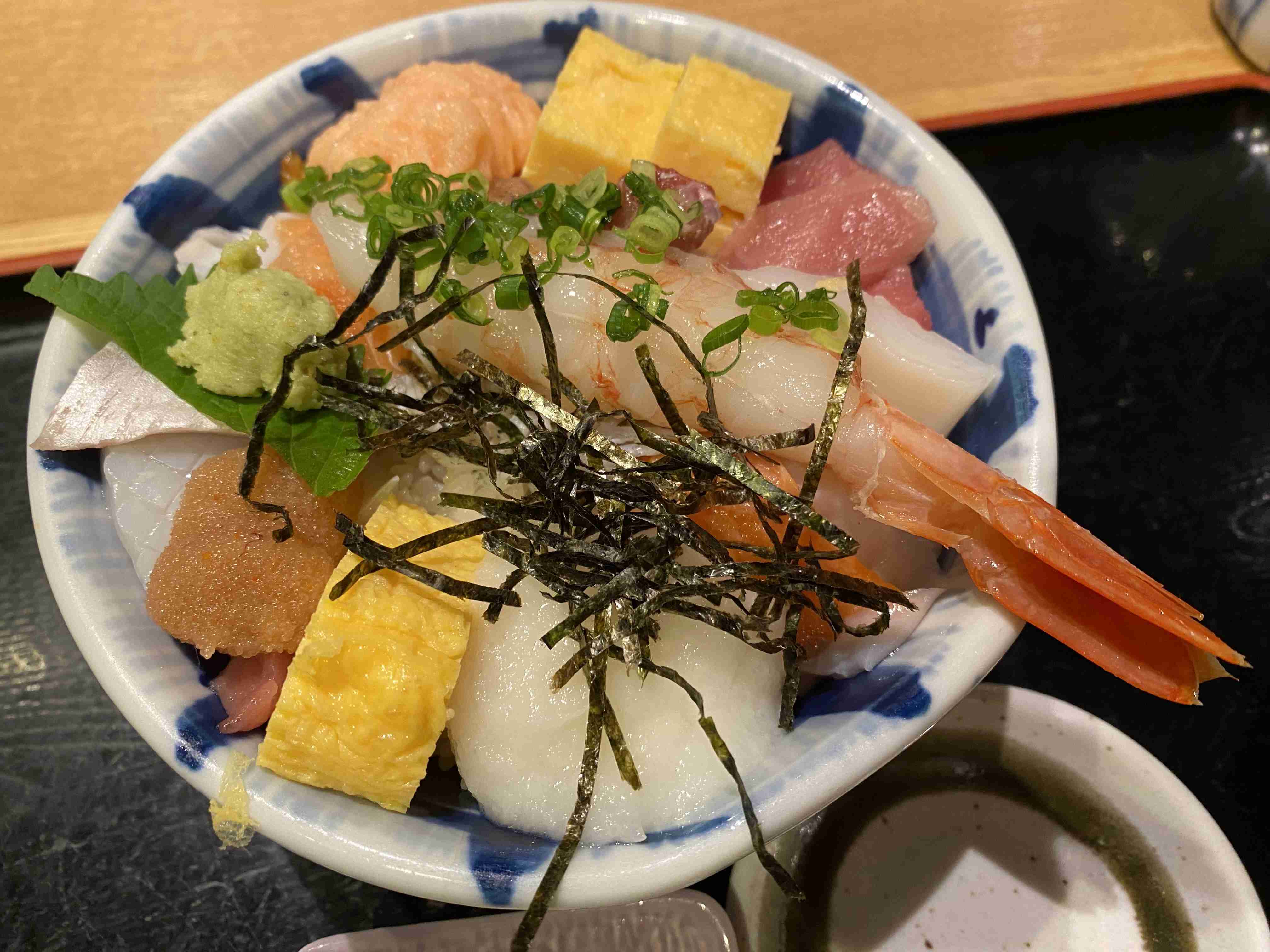 海鮮丼が美味しい
