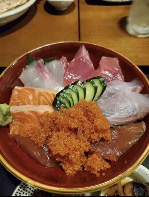 海鮮丼が美味しい