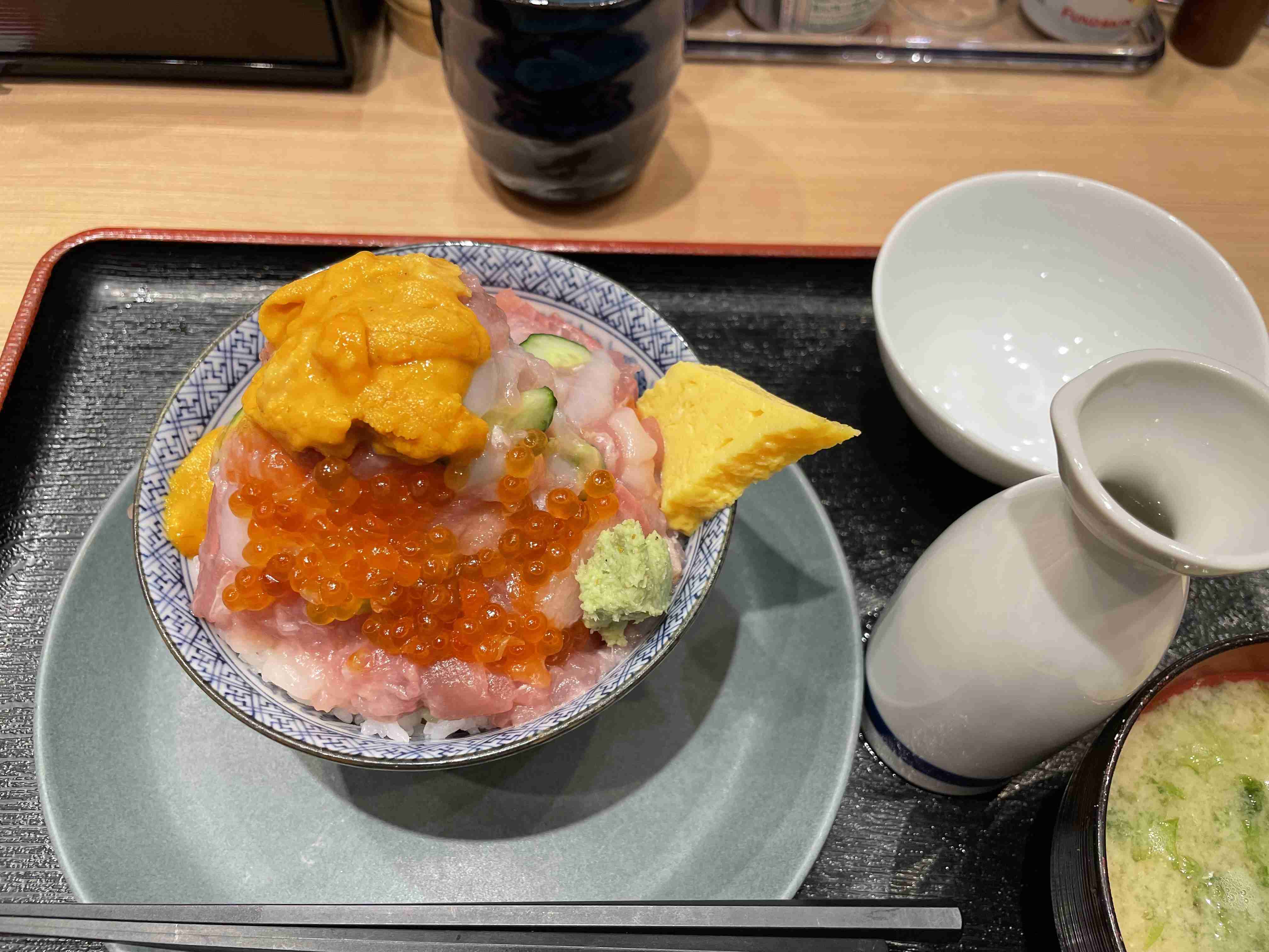 海鮮丼が美味しい