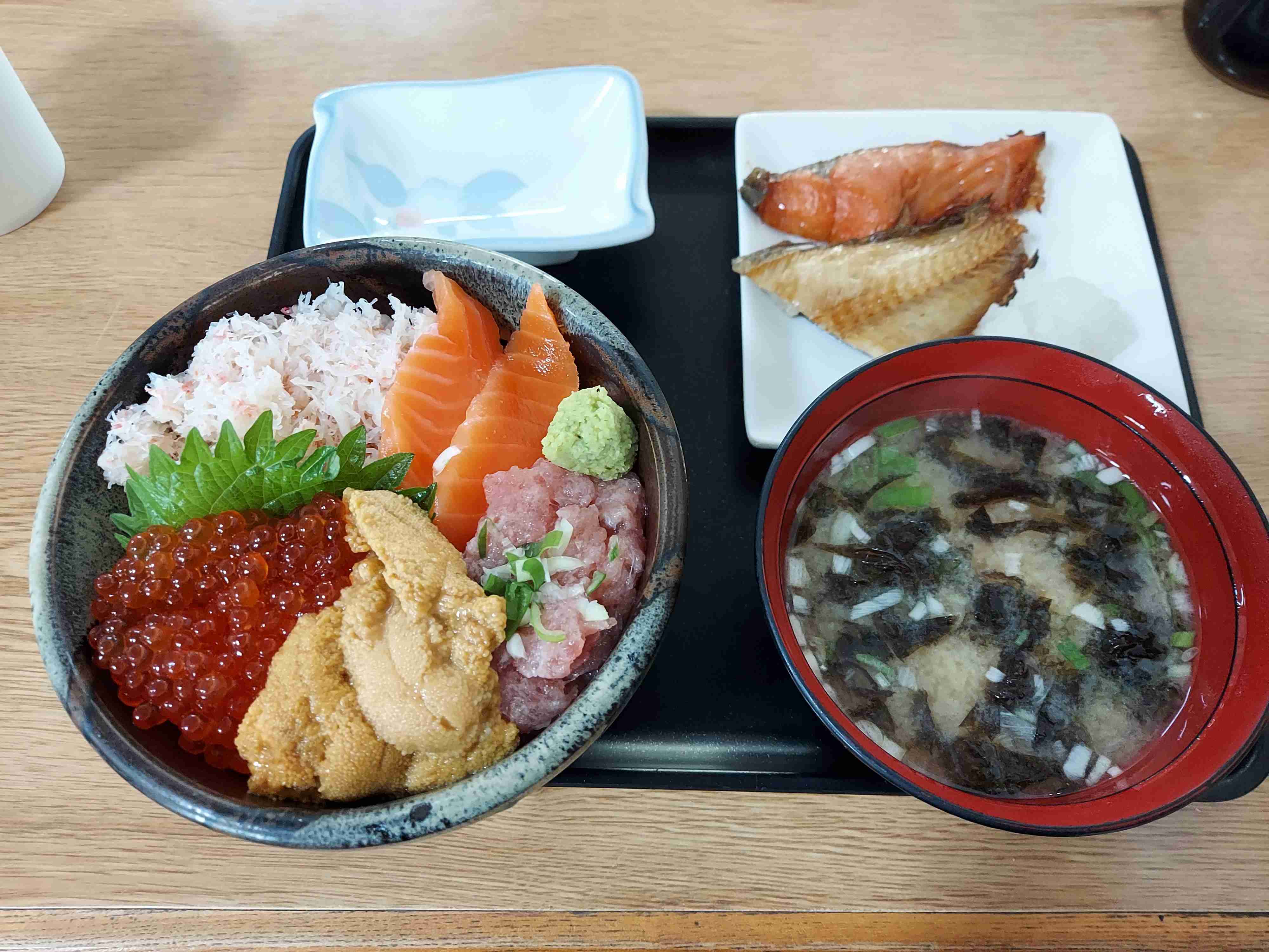 海鮮丼が美味しい