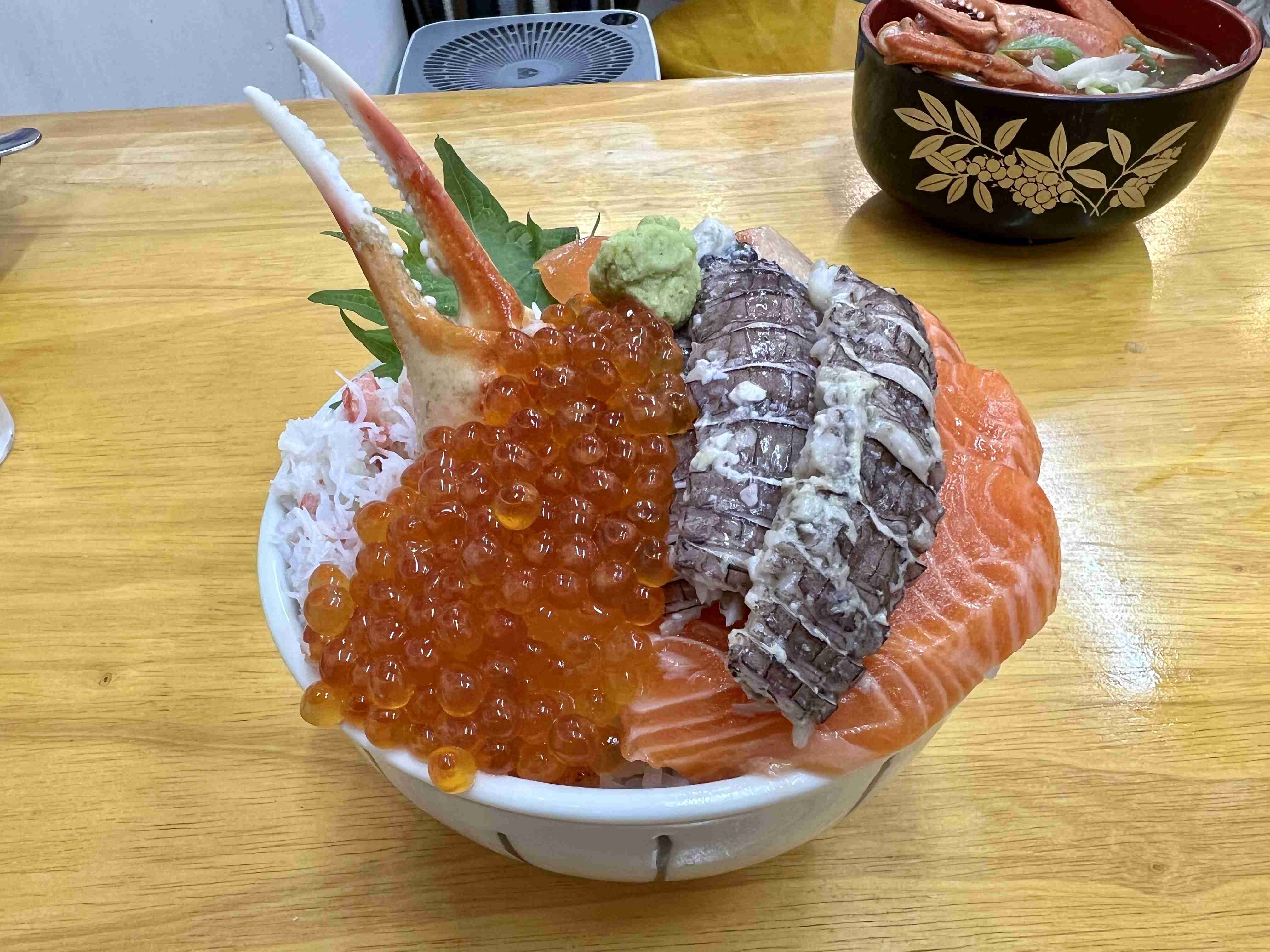 海鮮丼が美味しい