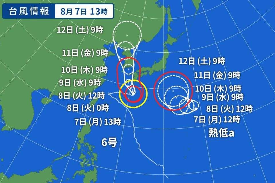台風6号北上へ 奄美・九州南部で線状降水帯発生のおそれ 九州南部など記録的な大雨の可能性も【情報共有トピ】