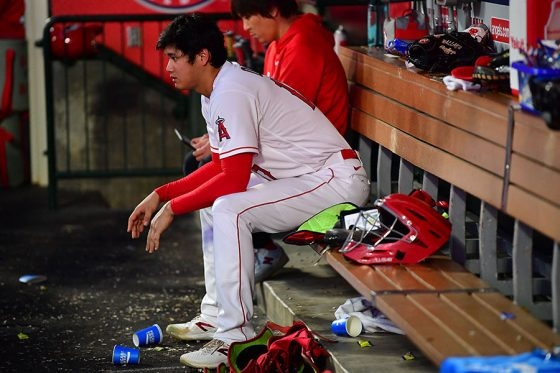 投手・大谷翔平、右肘靱帯損傷で今季絶望 エ軍GMが明言「今季残りは登板しない」