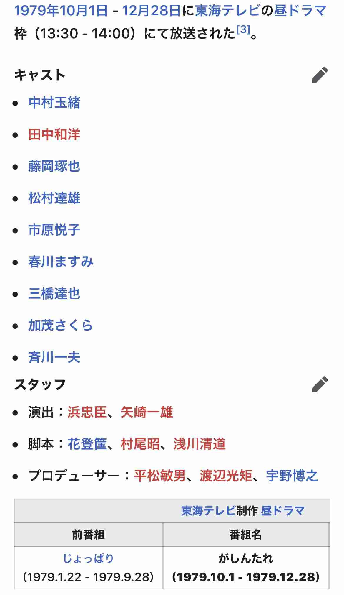 自分史上1番マイナーなドラマ