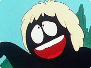【海外】黒色のキャラクター【日本】