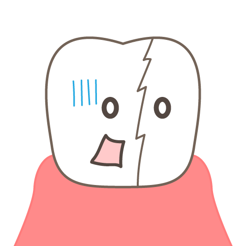 歯にヒビが入った事ある人