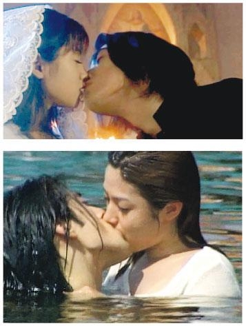 ドラマの美男美女のキスシーンが集まってくるトピ（日本ドラマ編）