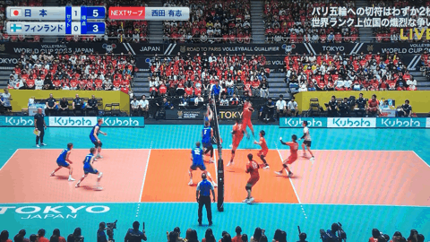 【実況・感想】パリ五輪予選／ワールドカップバレー2023 ｢日本vsフィンランド｣