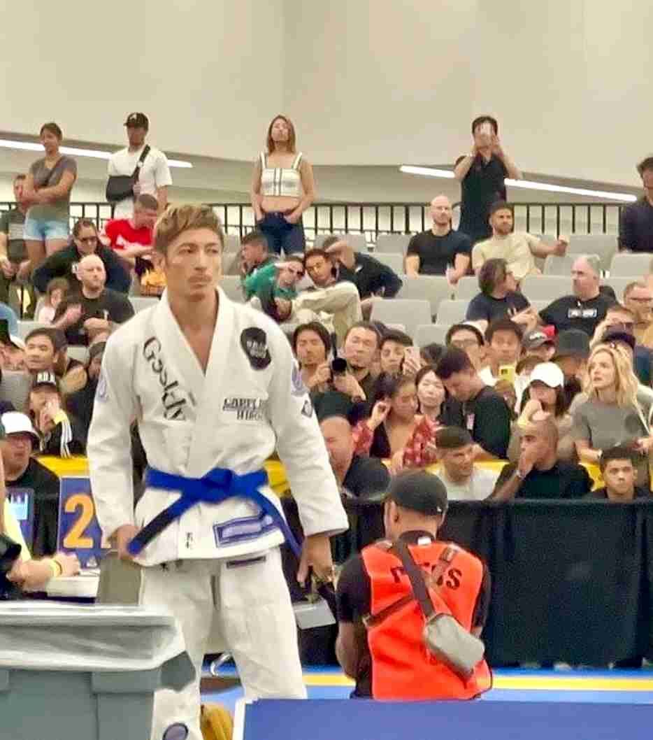 玉木宏 柔術の世界大会出場 1勝を挙げるも2戦目で敗れる