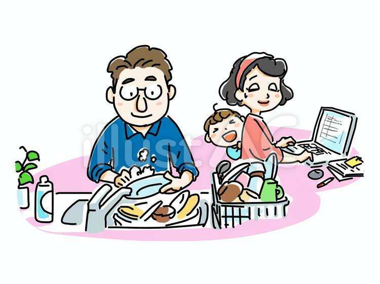 共働きの夕食時間