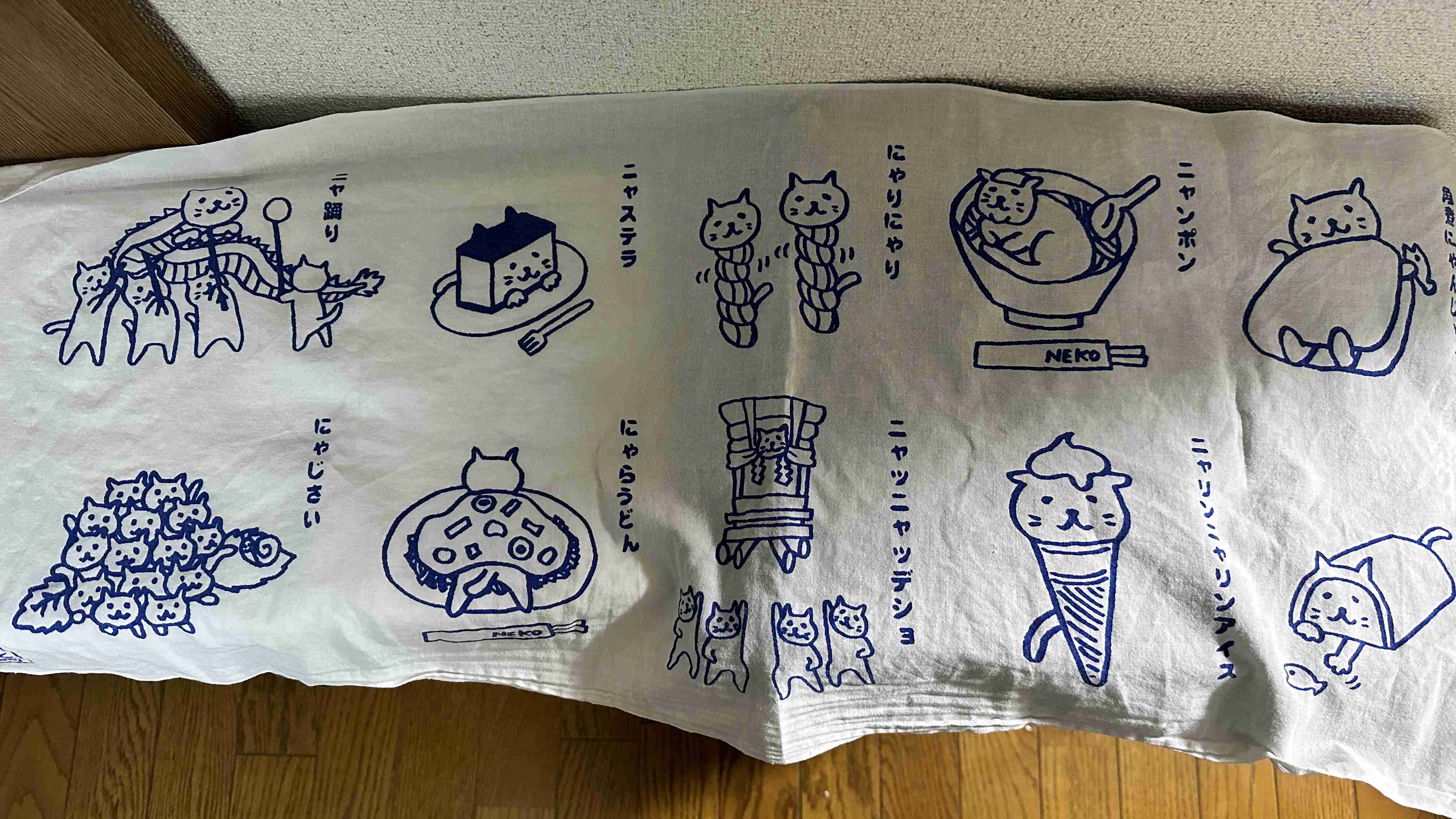 【画像】かわいい手ぬぐいが見たい！