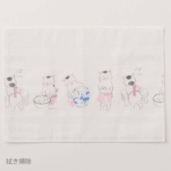 【画像】かわいい手ぬぐいが見たい！