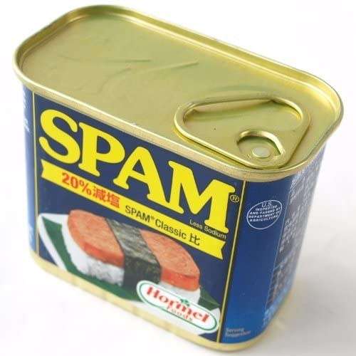 スパム缶 レシピ教えて