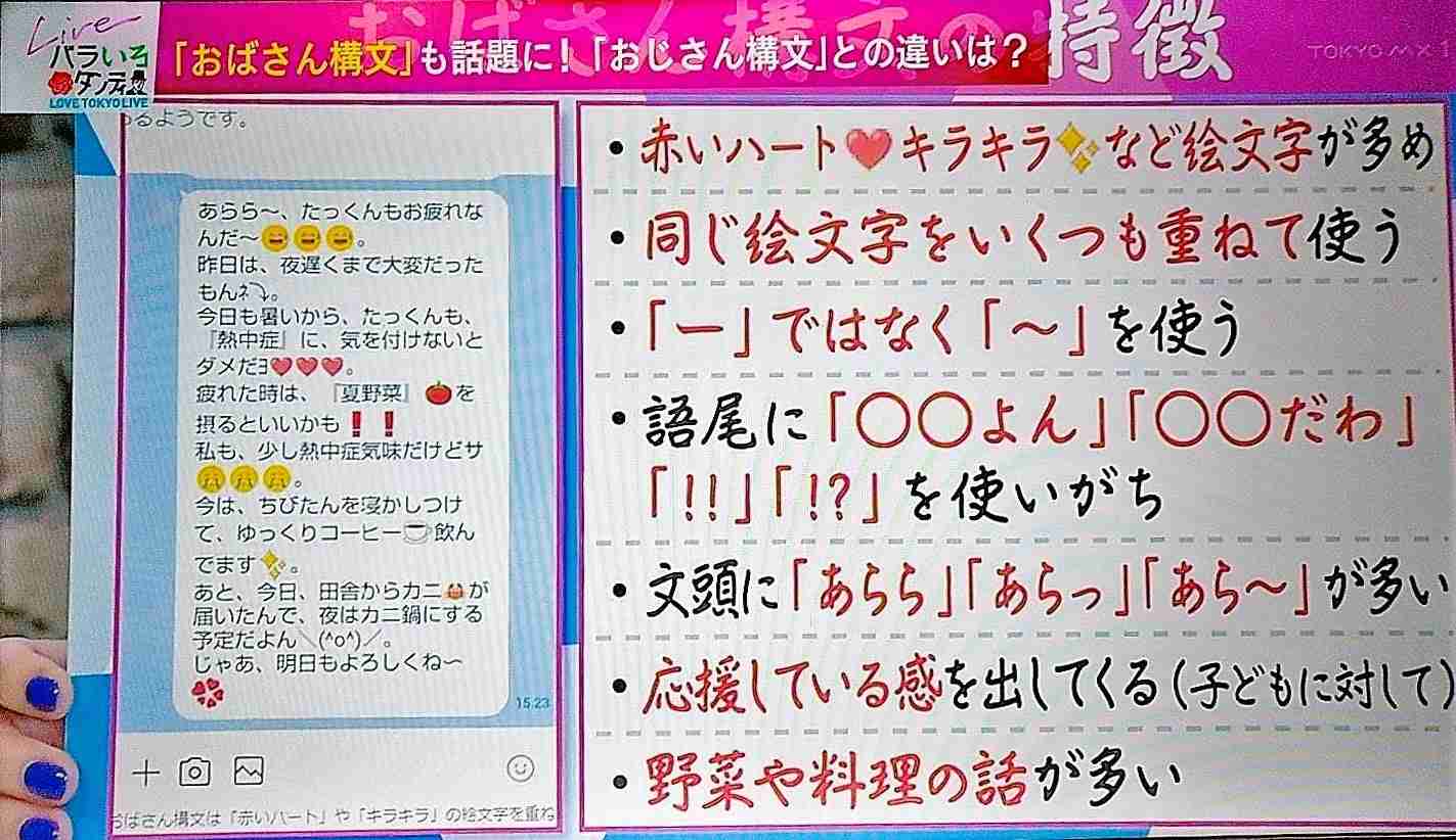 ネットで話題の「おばさん構文」、実際のおばさんたちは2割方自覚ありだった