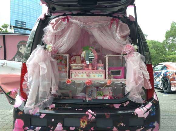 車内のインテリア