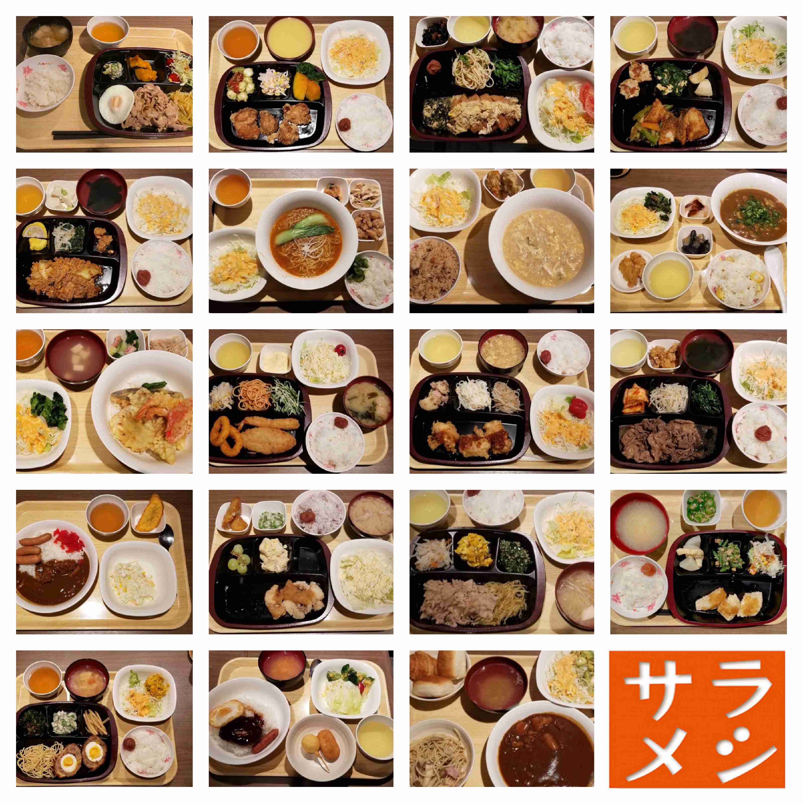 あなたのお昼の『サラメシ』は何ですか？