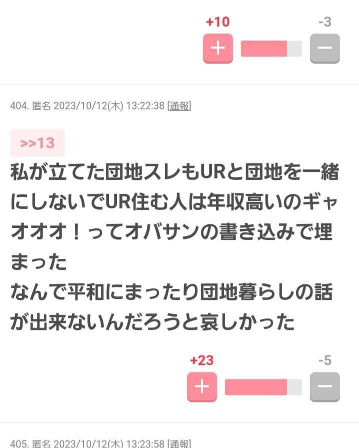 【公営住宅】団地に住んでる人【UR】