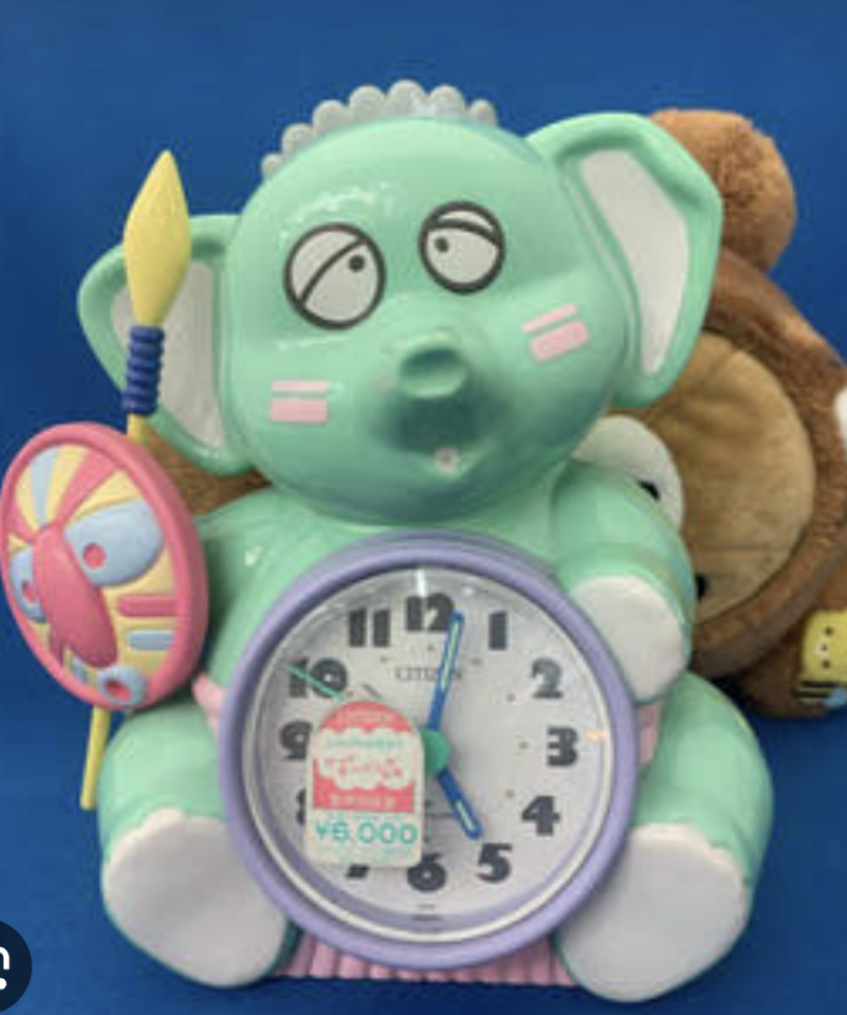 持ってた&持ってる　目覚まし時計